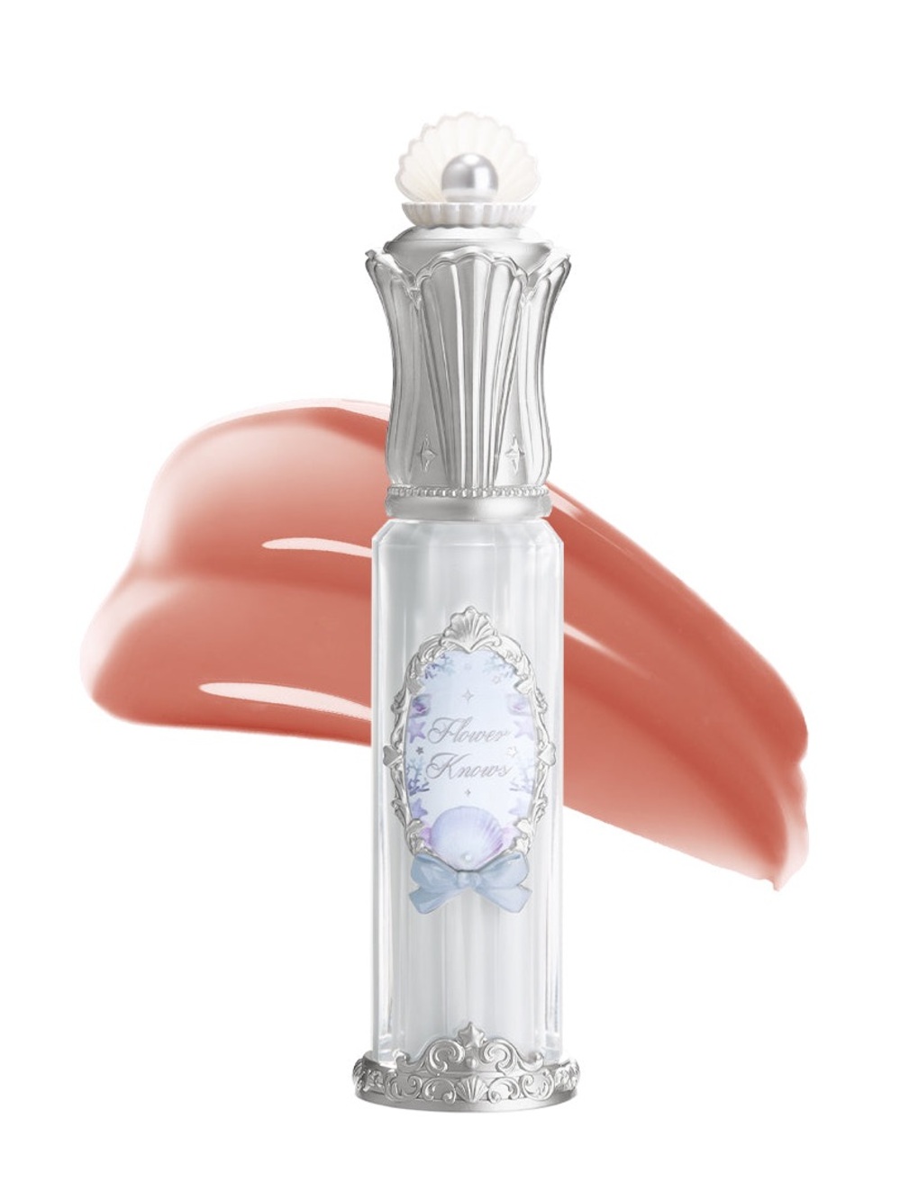 💕B12 W Flower Knows Shell's Jewel Collection lip glaze -P07